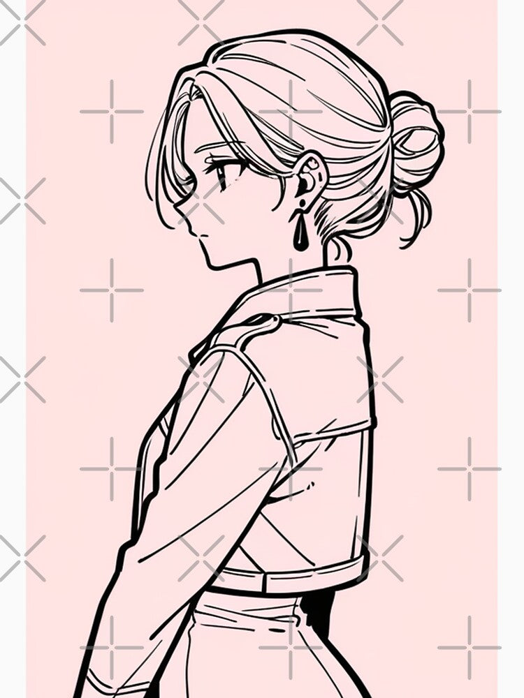 Fashion - silhouet woman grey bomber by AnimeShin Unisex , , , Long Sleeve Tee