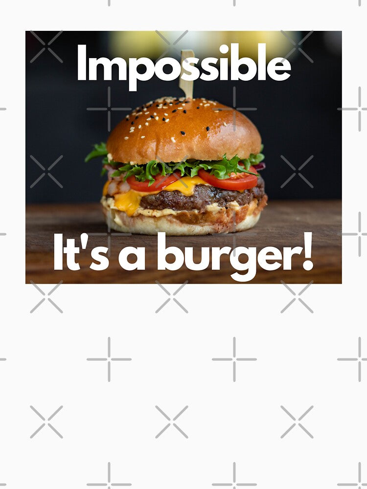 Impossible burger by ToniaKroeger Unisex , , , Long Sleeve Tee
