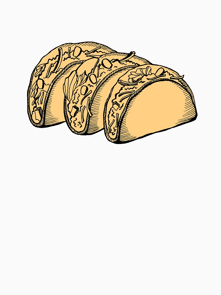 Tacos by ProEf Unisex , , , Long Sleeve Tee