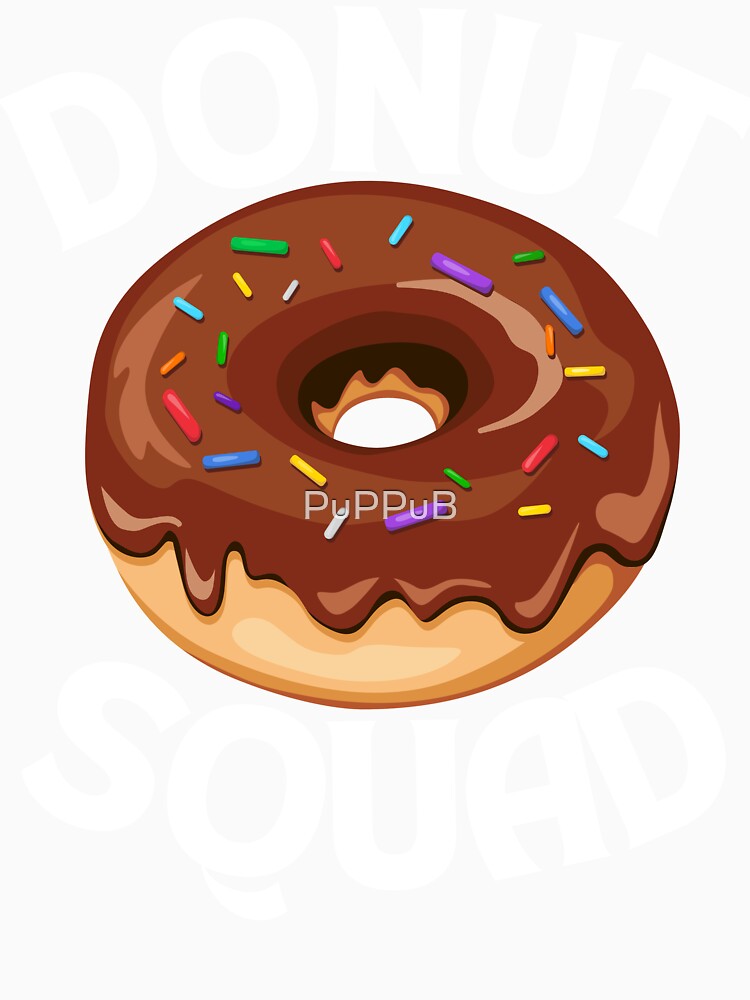 Donut Squad Donut Lover Birthday Cool for boys Girls Partys by PuPPuB Unisex , , , Long Sleeve Tee