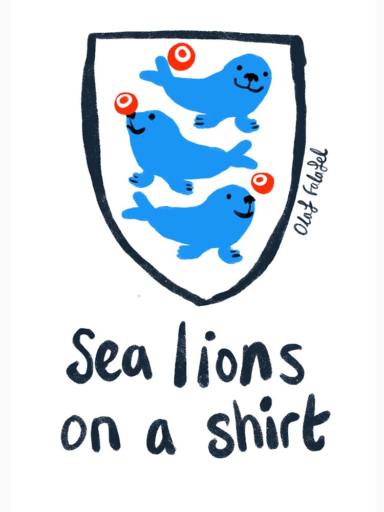 Sea lions on a shirt by Ofalafel Unisex , , , Long Sleeve Tee