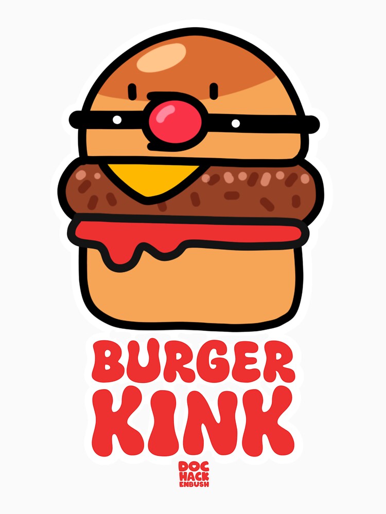 Burger Kink by DocHackenbush Unisex , , , Long Sleeve Tee