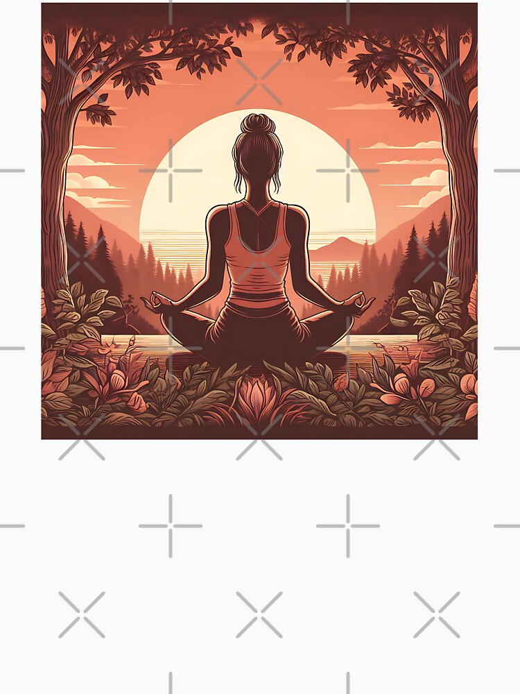 Meditation in nature by Artillenium