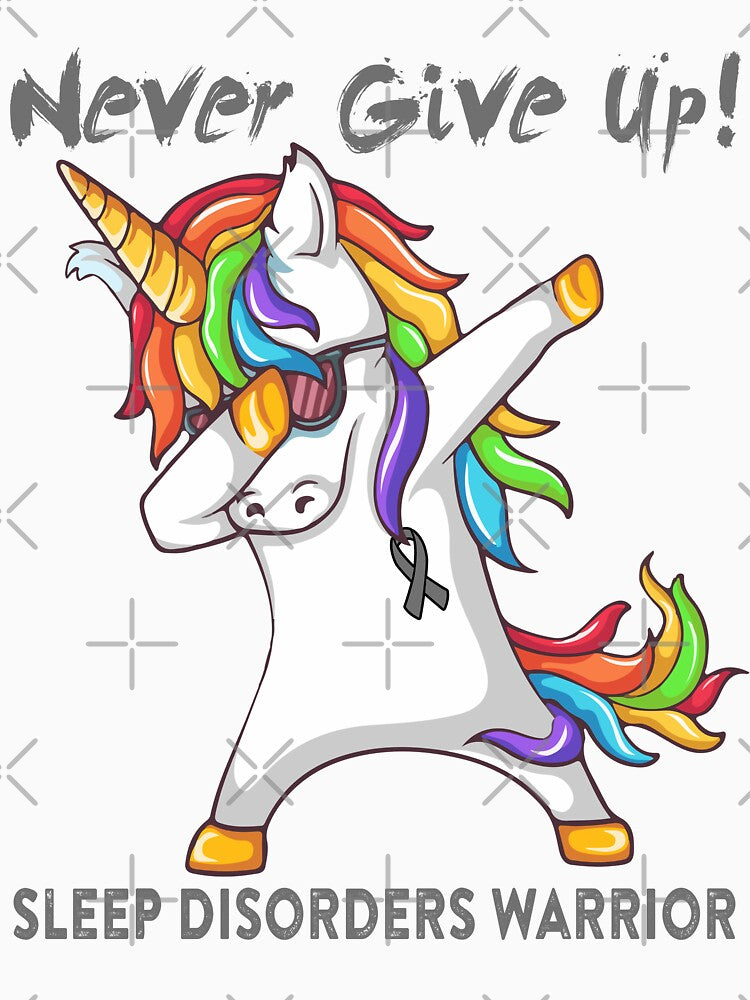 Sleep Disorders Warrior - Never Give Up! - Support Sleep Disorders Warrior Gifts by whlrcheryl