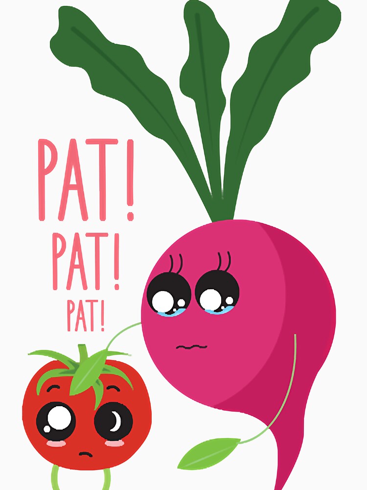 Foodies Kawaii Veges by handsomesi Unisex , , , Long Sleeve Tee