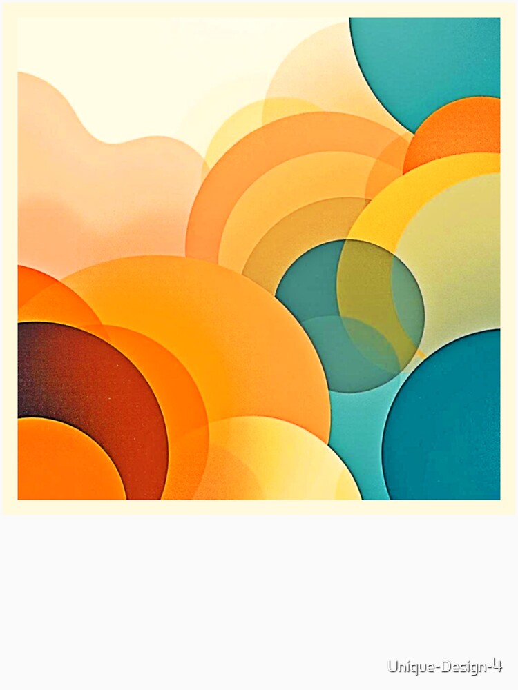 Colorfu Abstract Overlapping Circles by Health And Fitness Posts e-Store