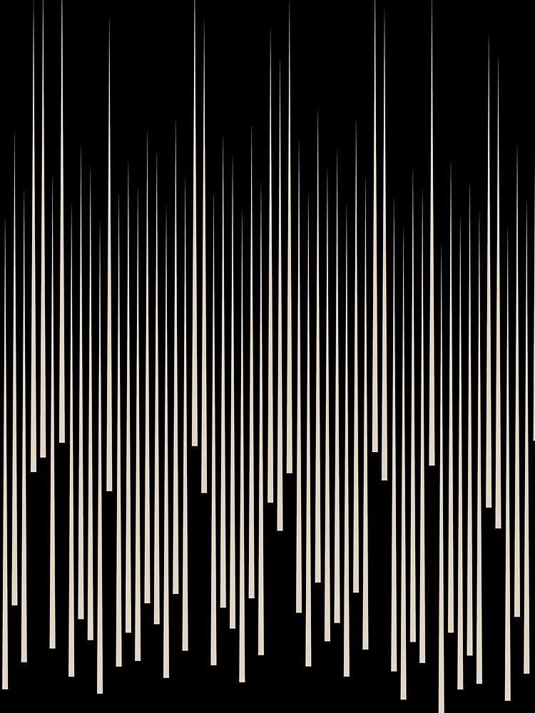 Beige and Black Vertical Stripes Line Art Pattern Pairs Sherwin Williams 2022 Popular Color Natural Linen SW 9109 by ColorOfTheYears