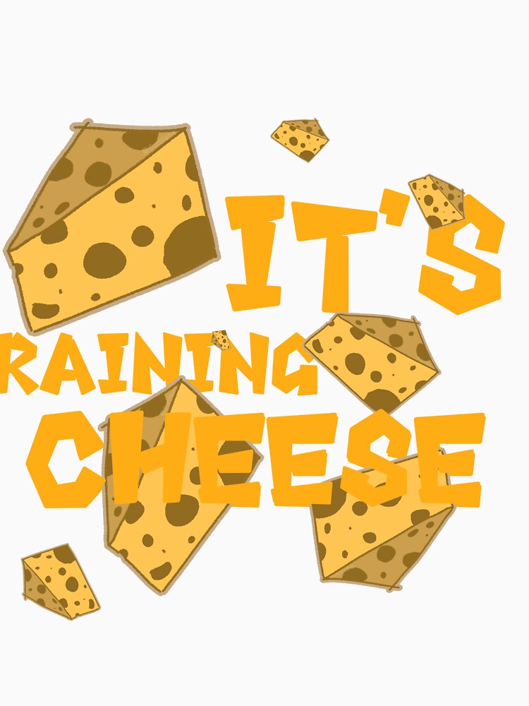 IT'S RAINING CHEESE by Duriiians Unisex , , , Long Sleeve Tee