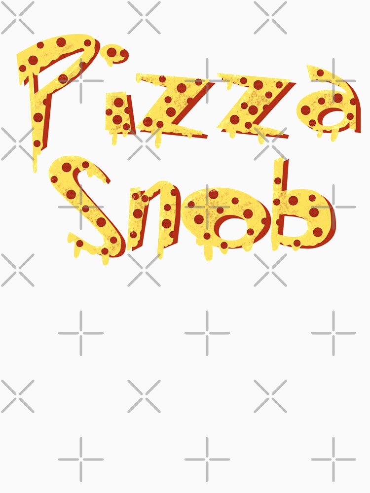 Pizza Snob by Milasneeze Unisex , , , Long Sleeve Tee