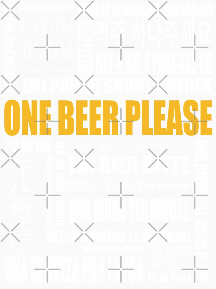 How to order a beer arround the world by Byfab Unisex , , , Long Sleeve Tee