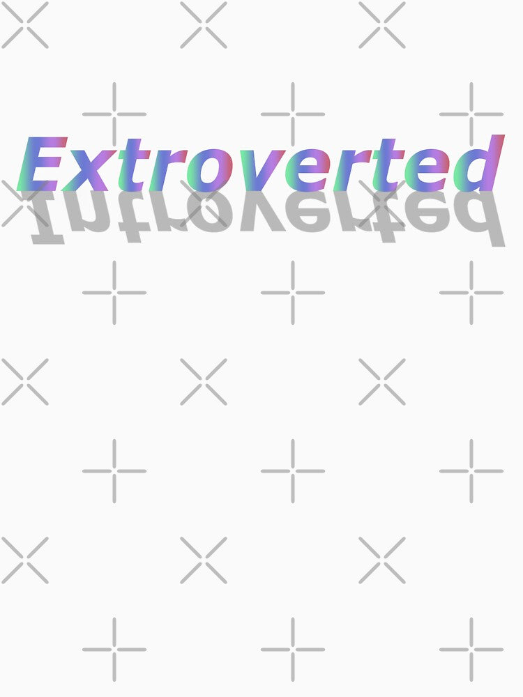 Extroverted Introvert by Doodles by Kiki Unisex , , , Long Sleeve Tee
