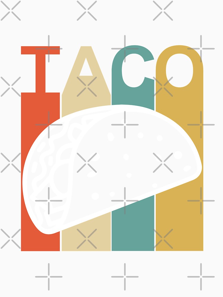 Taco vintage by JKHart Unisex , , , Long Sleeve Tee