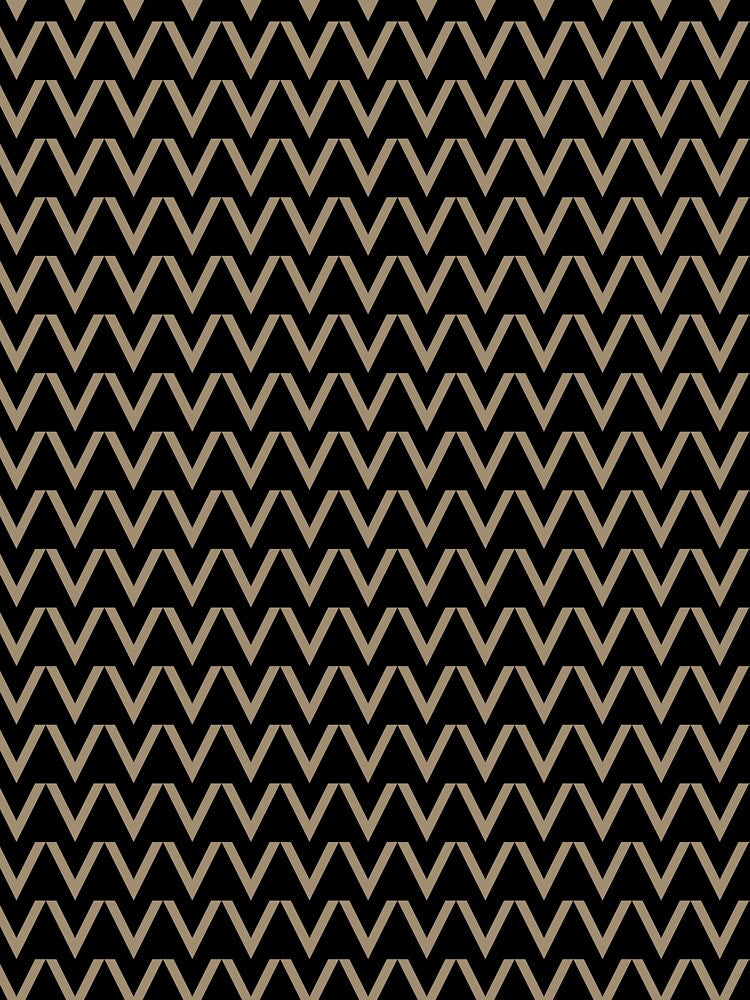 Black and Brown Horizontal Chevron Pattern Pairs DE 2022 Trending Color Tuscan Mosaic DE6208 by ColorOfTheYears