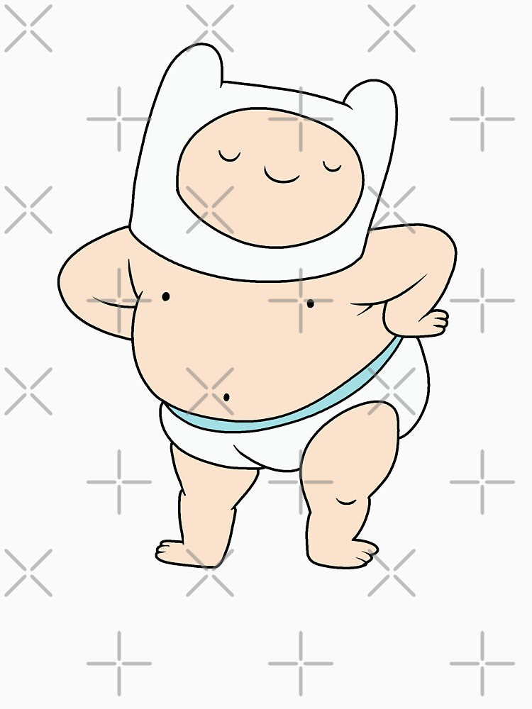 Baby Finn - Adventure time by ValentinaHramov Unisex , , , Long Sleeve Tee