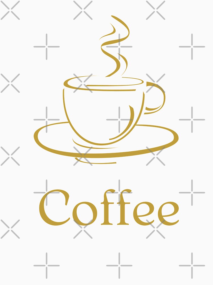 Coffee by trendingatees Unisex , , , Long Sleeve Tee