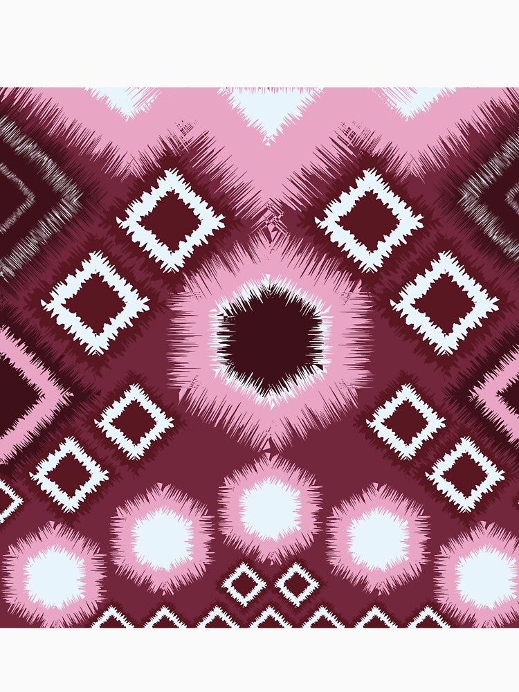 Blush pink and vibrant magenta form this editable seamless pattern by zephstudoartist
