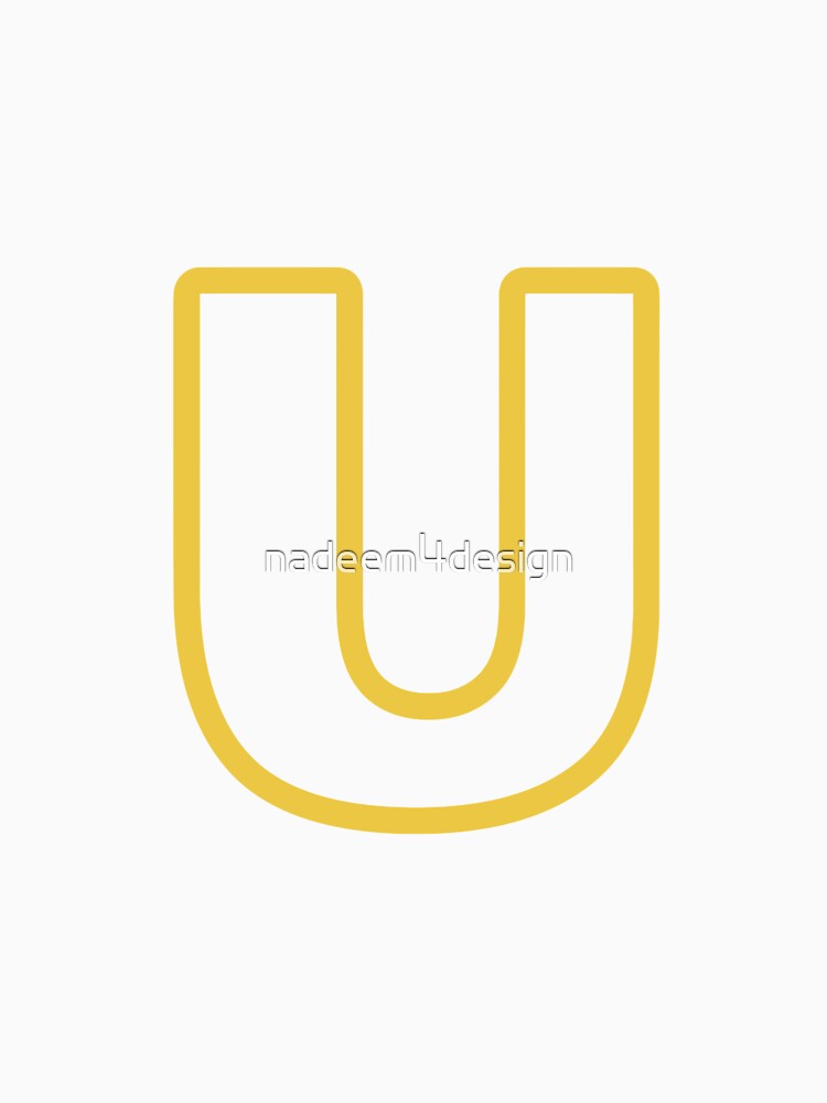 Stylish Golden alphabet A to Zee by nadeem4design Unisex , , , Long Sleeve Tee