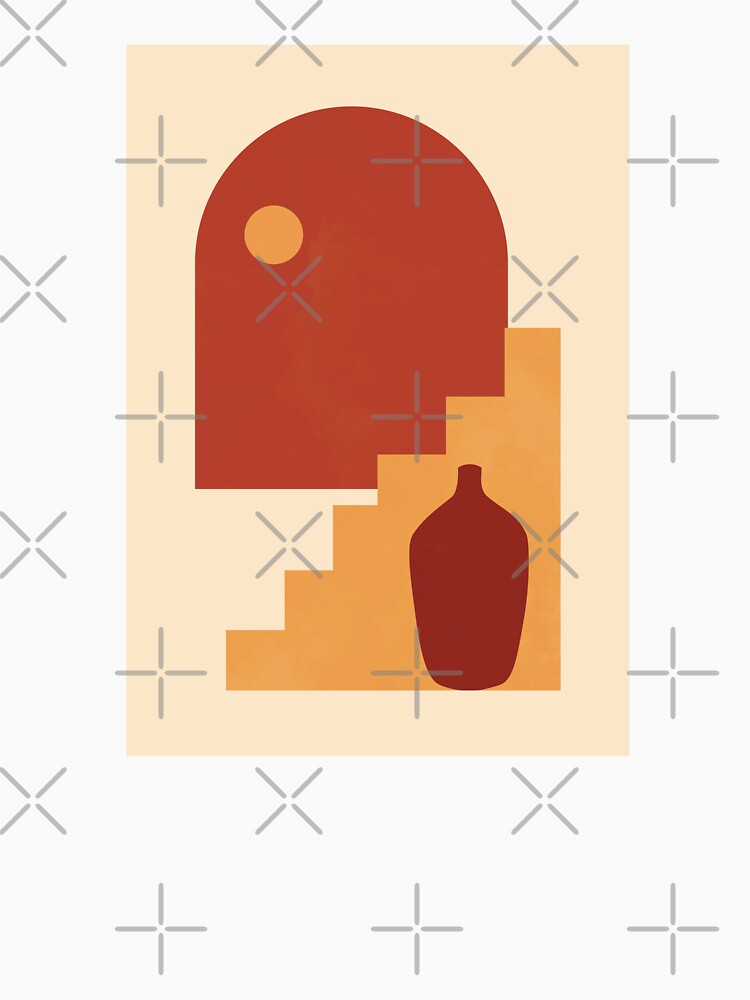 Geometric Print, Mid Century, Modern Art, Gallery Wall, Boho Print by technicolorable_art