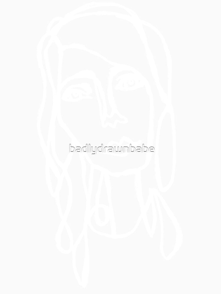 Hand Drawn Kind Woman Portrait by badlydrawnbabe