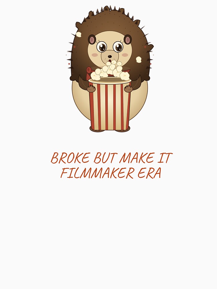 Broke But Make It Filmmaker Era by The Quiet Thicket Unisex , , , Long Sleeve Tee