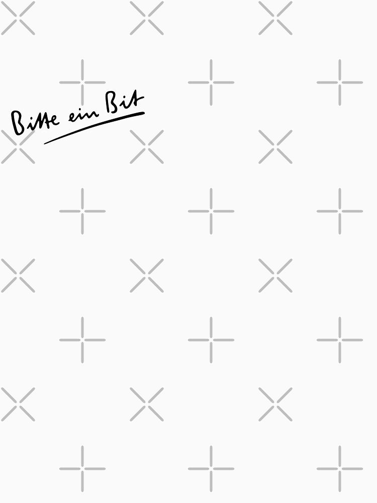 Bitte ein Bit by Fonis89 Unisex , , , Long Sleeve Tee
