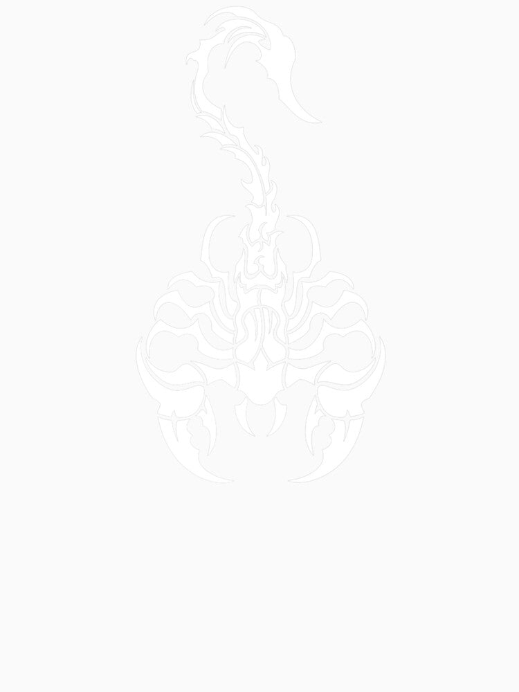 Scorpion Retro Tattoo Tribal Design Premium by ZuyZanggg Unisex , , , Long Sleeve Tee