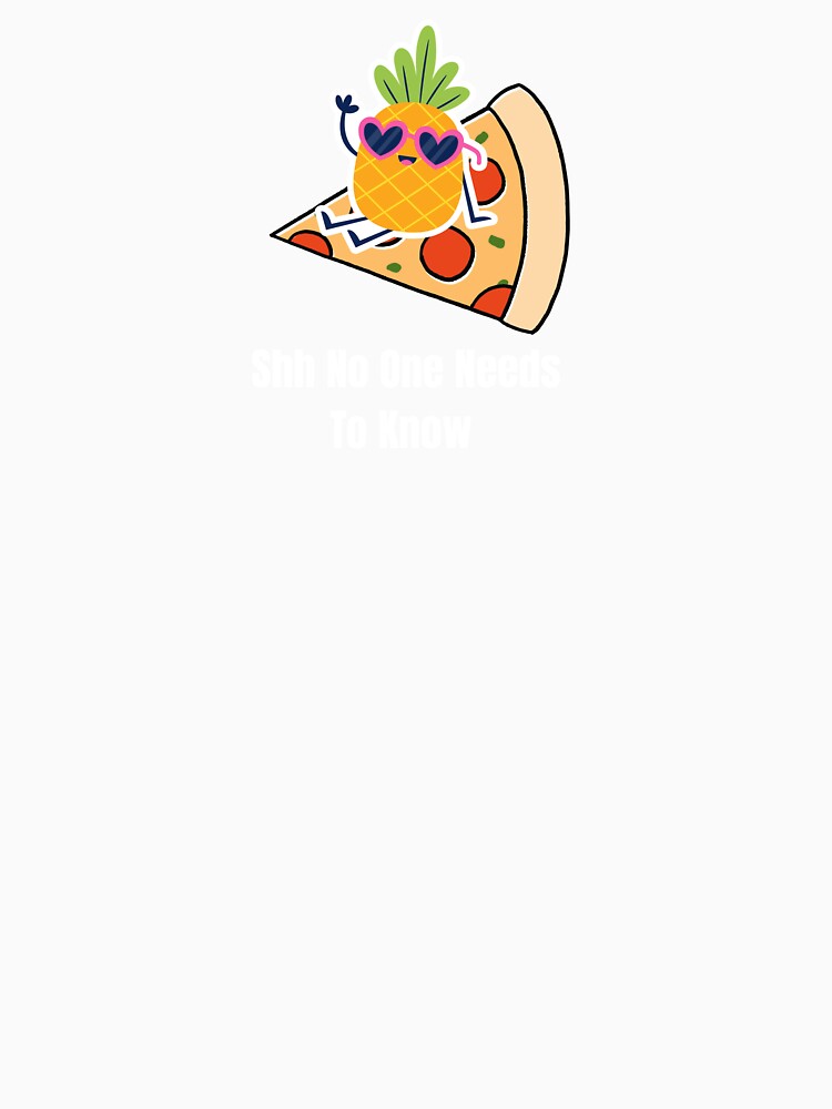 Pineapple on pizza? Absolutely. Publicly admitting it? That's another story! by Kaylews_Designs