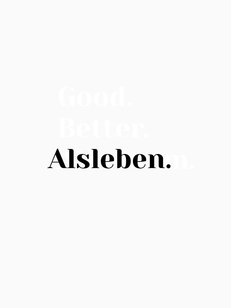 Alsleben | Present by ProjectsMM Unisex , , , Long Sleeve Tee