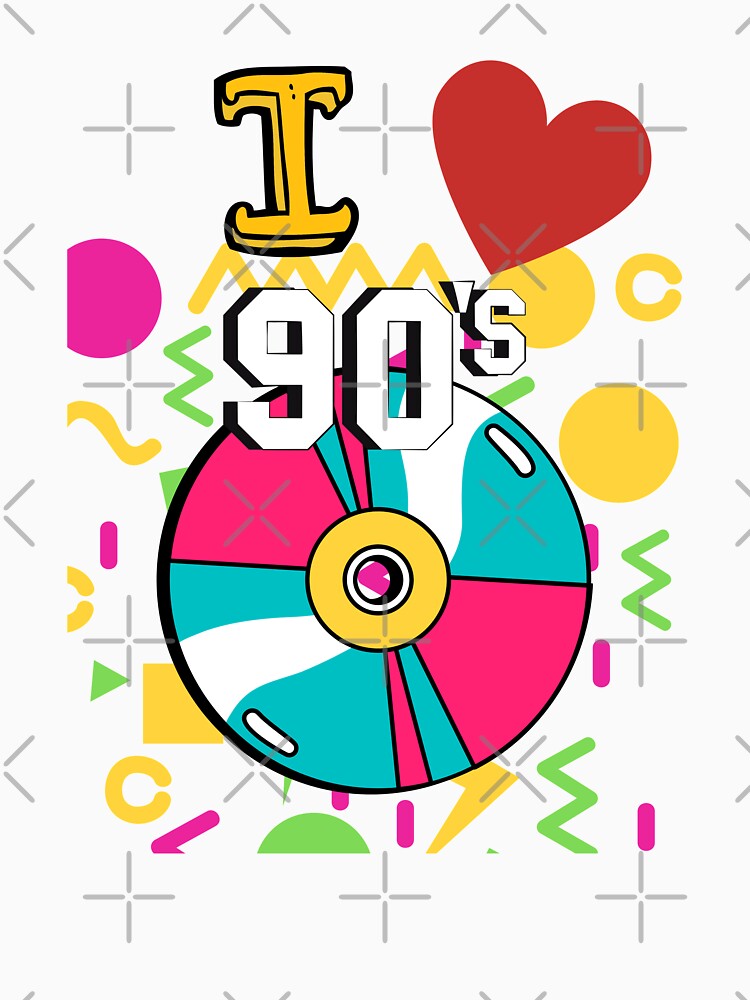 90s Retro Style by Lorify Unisex , , , Long Sleeve Tee