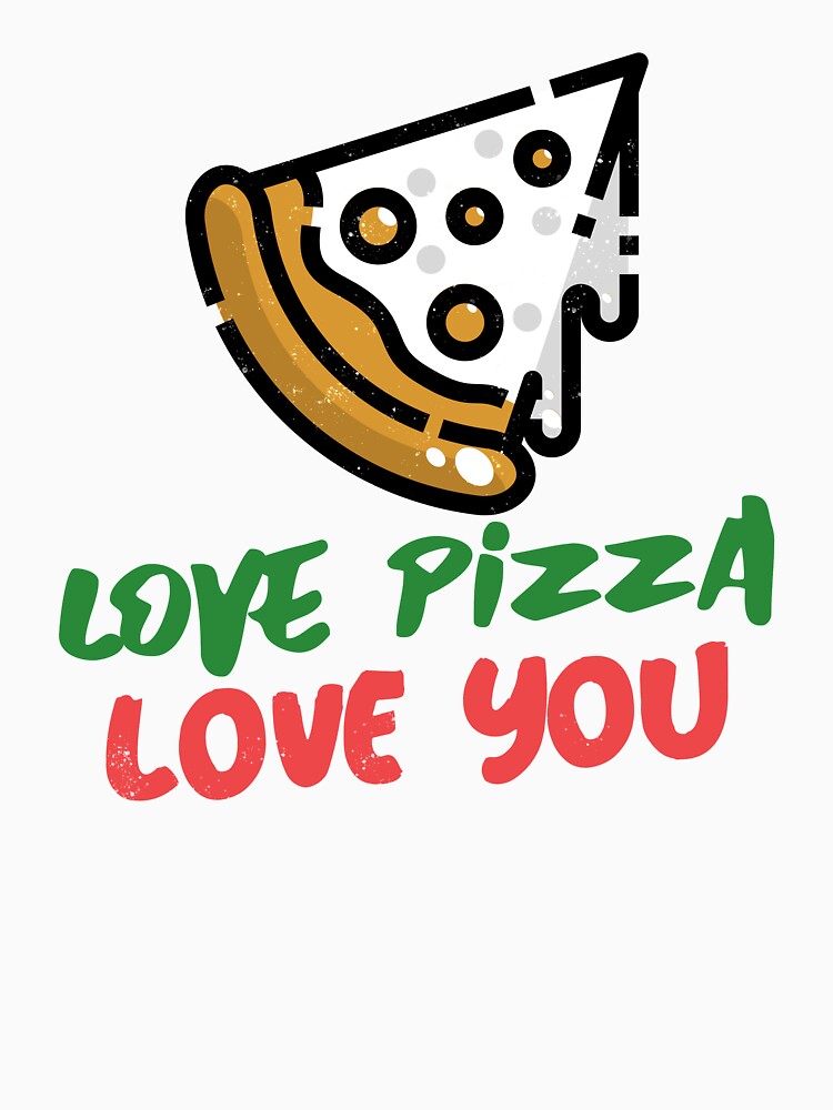 Love Pizza Love You by Balkanfood Unisex , , , Long Sleeve Tee