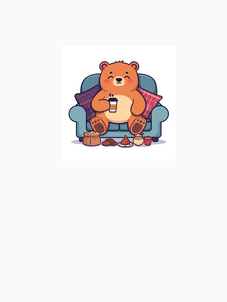 Lazy Bear by Glowella26 Unisex , , , Long Sleeve Tee