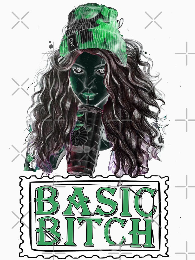 BASIC BITCH by loulousworld Unisex , , , Long Sleeve Tee