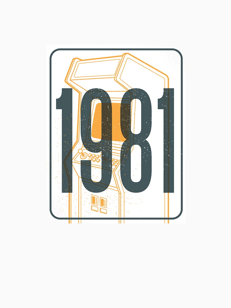 Game Console 1981 - 80s Retro Birthday Nostalgia by AaaleXX Unisex , , , Long Sleeve Tee
