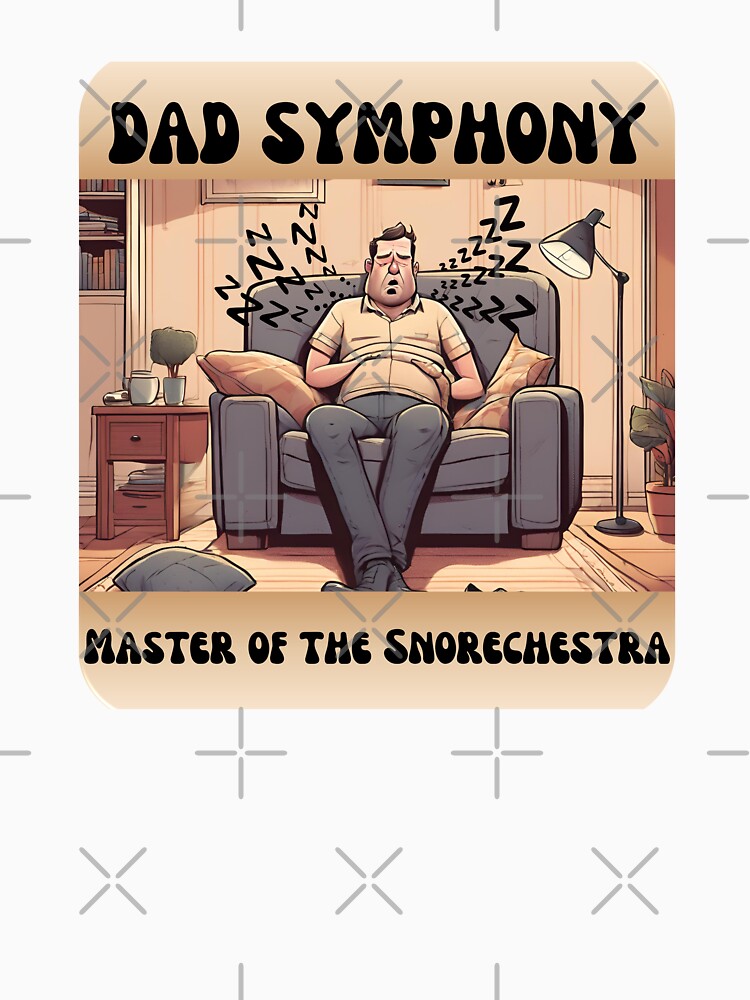 DAD SYMPHONY-Master Of The Snorechestra by Skeelo702 Unisex , , , Long Sleeve Tee