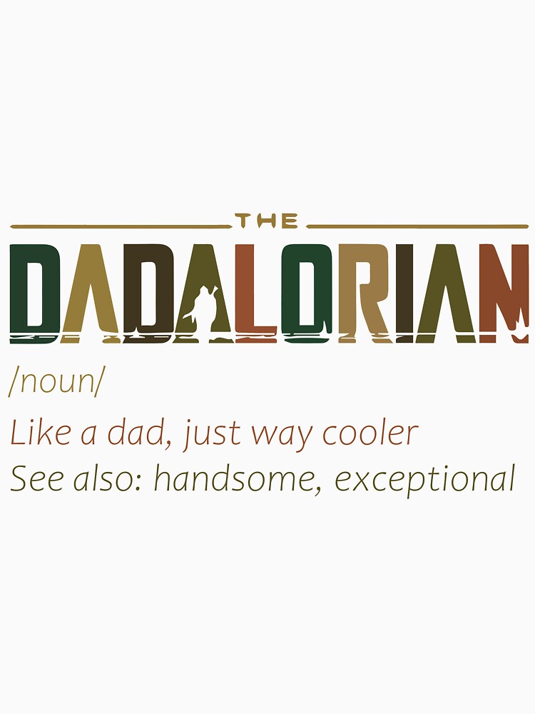 THE DADALORIAN by ChaibDesigner Unisex , , , Long Sleeve Tee