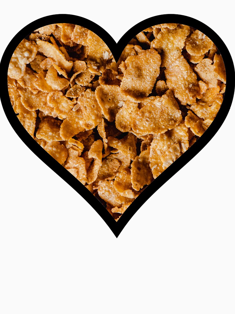 Heart Full of Cereal by BuzzySpaceBee Unisex , , , Long Sleeve Tee
