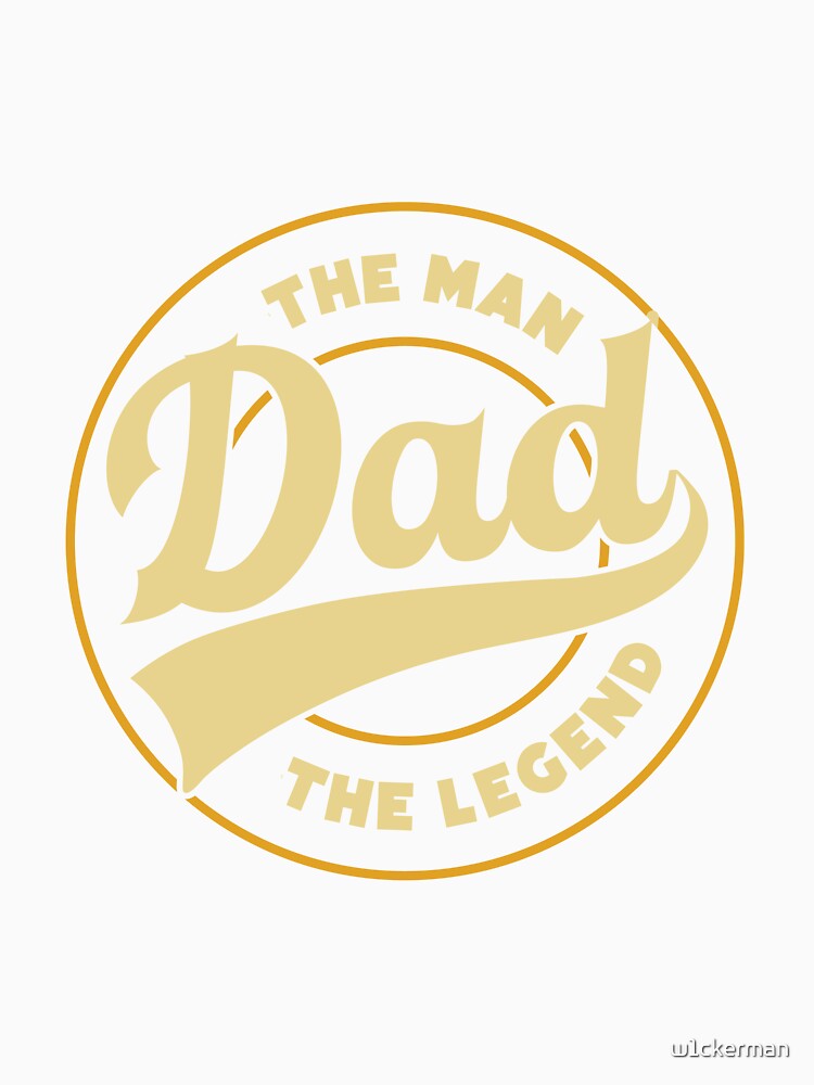 DAD man legend dad jokes funny fathers day papa pops birthday by w1ckerman Unisex , , , Long Sleeve Tee