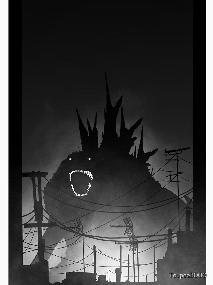 Godzilla by Toupee3000 Unisex , , , Long Sleeve Tee