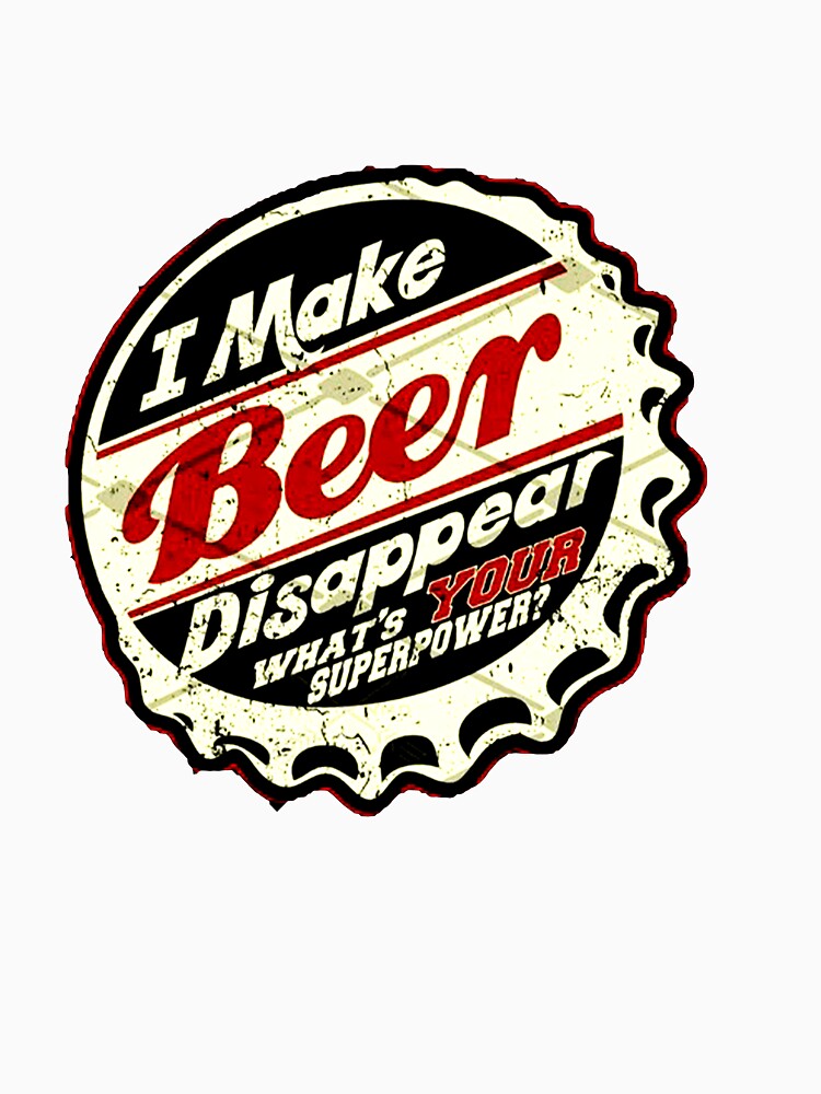 Beer Disappear by ShopDOUB Unisex , , , Long Sleeve Tee