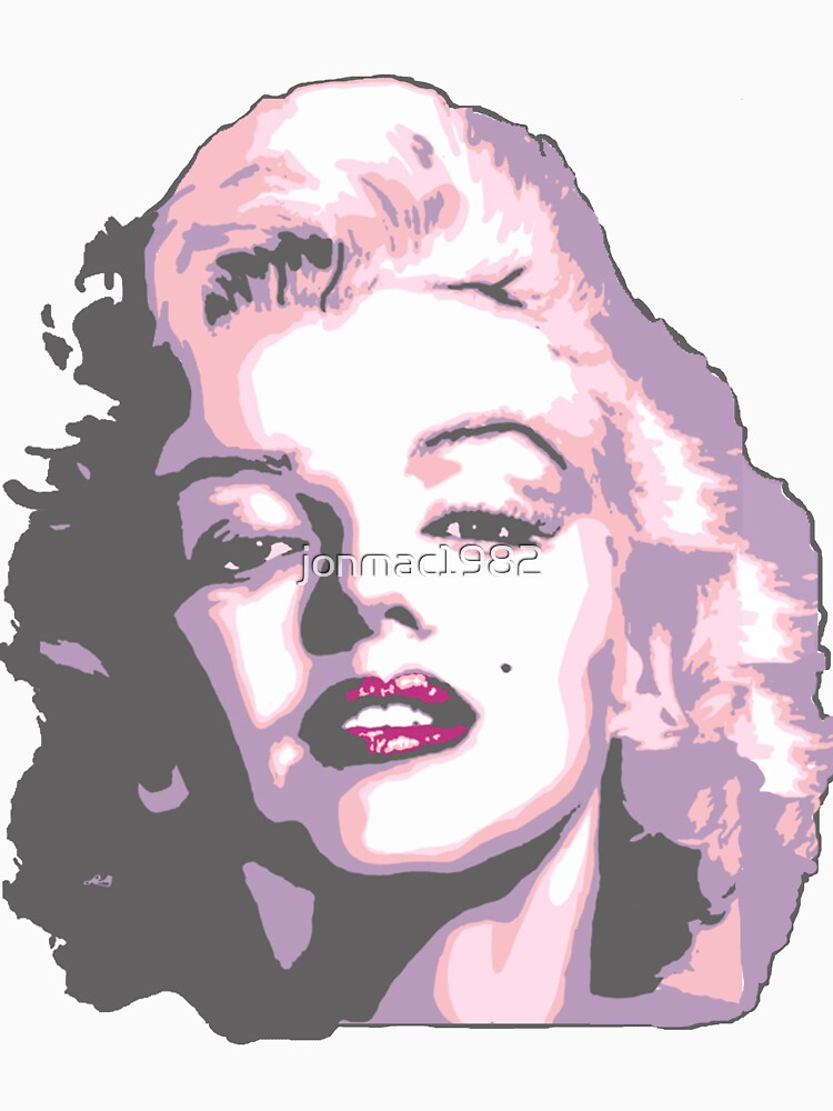 Monroe PopArt by jonmac1982 Unisex , , , Long Sleeve Tee