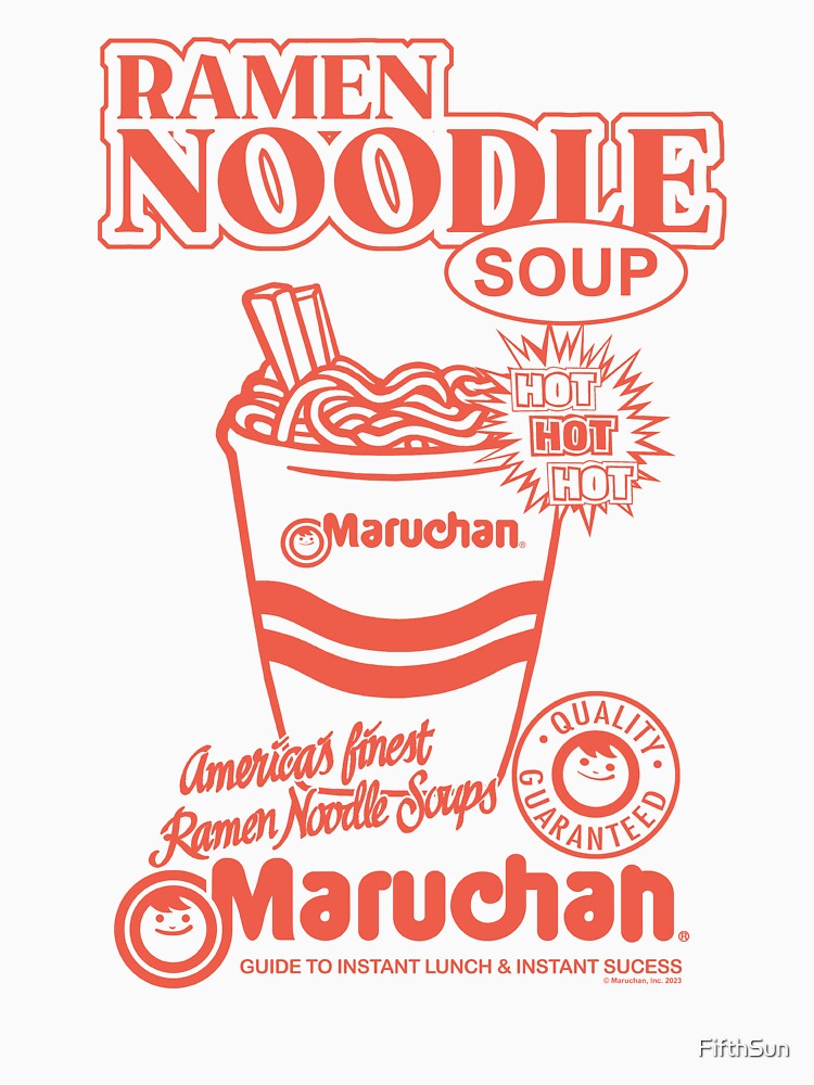Maruchan America's Finest Ramen Noodle Soups Promotional by FifthSun Unisex , , , Long Sleeve Tee
