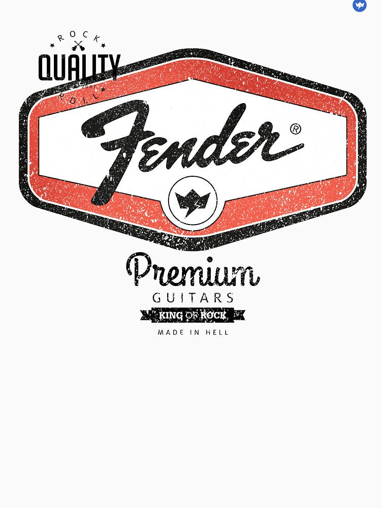 Guitar Premium by KingOfRockk Unisex , , , Long Sleeve Tee