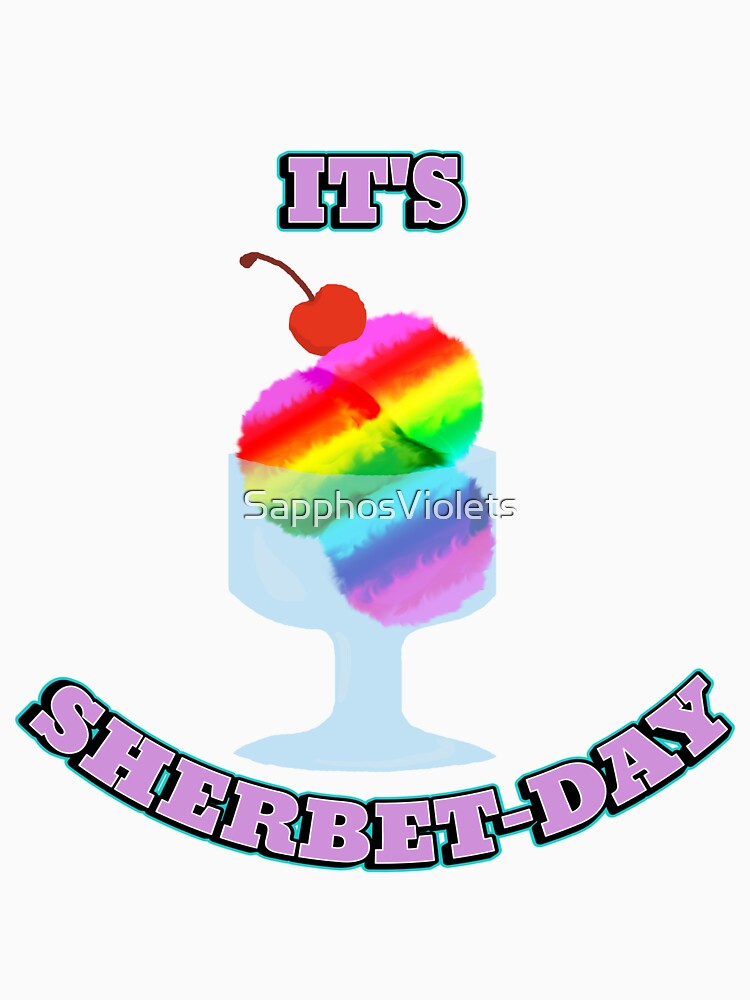 It's sherbet-day!! by SapphosViolets Unisex , , , Long Sleeve Tee