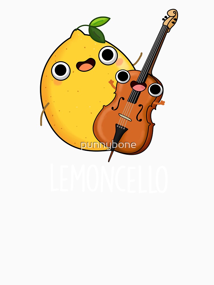 Lemoncello Funny Drink Puns (Dark BG) by punnybone Unisex , , , Long Sleeve Tee