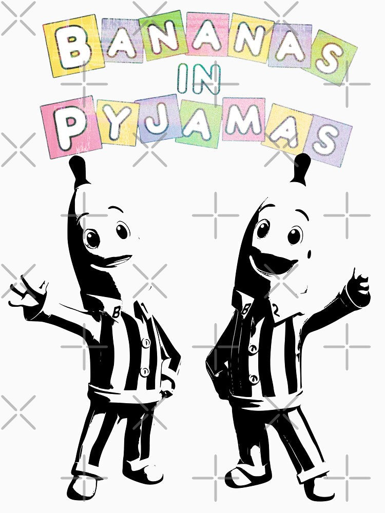 Bananas in Pyjamas by sammyniki92 Unisex , , , Long Sleeve Tee