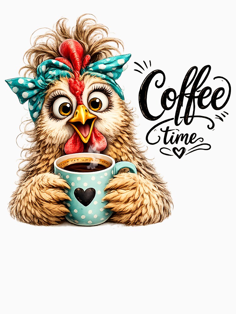 Coffee Time – Cute Coffee Lover Design by GGAUL Unisex , , , Long Sleeve Tee