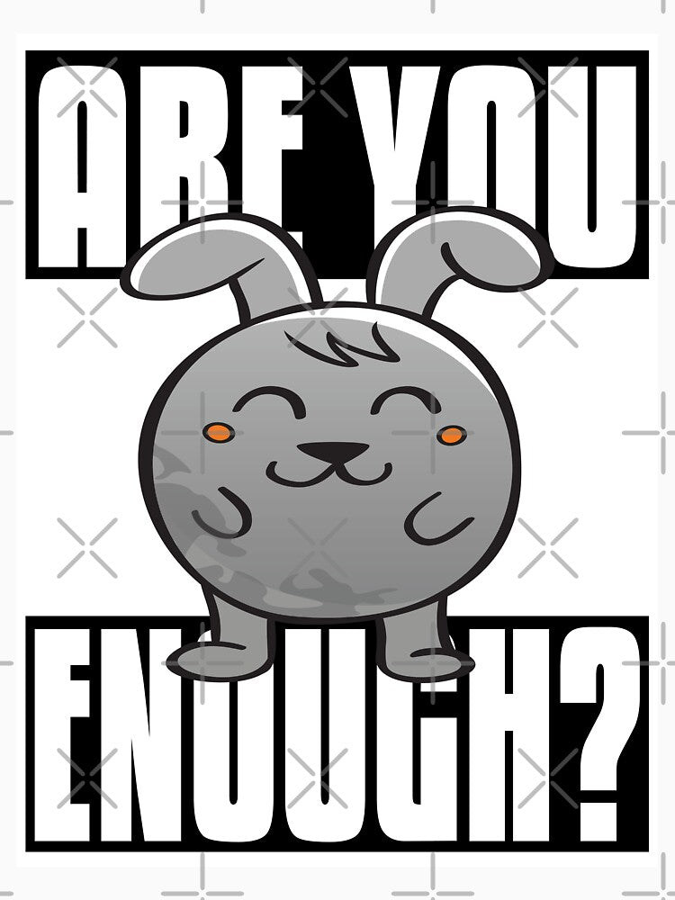 Are You Dog Enough? Kawaii Lovable Cute Adorable Cartoon Dog by ProjectX23 Unisex , , , Long Sleeve Tee