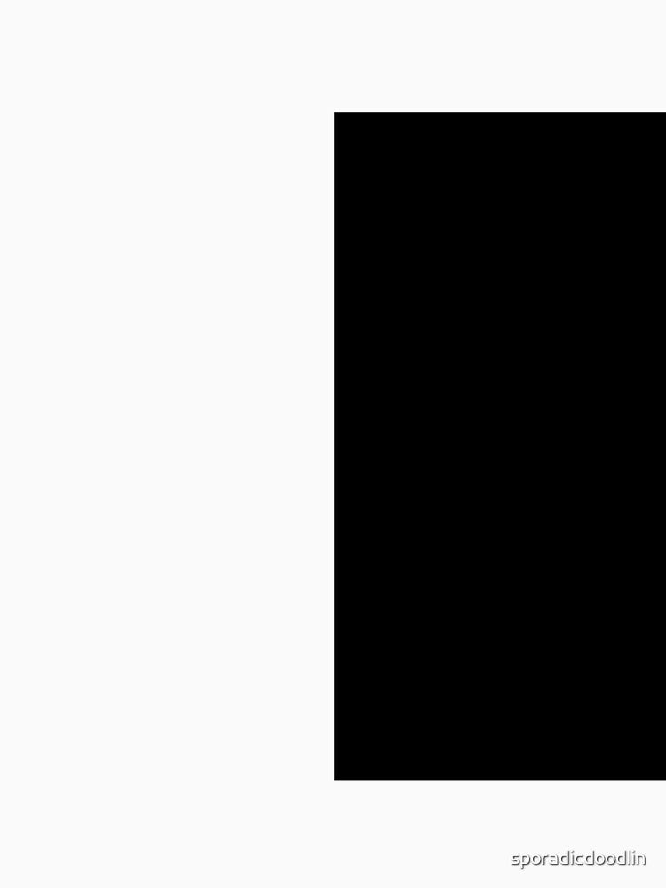 Black and White by sporadicdoodlin Unisex , , , Long Sleeve Tee