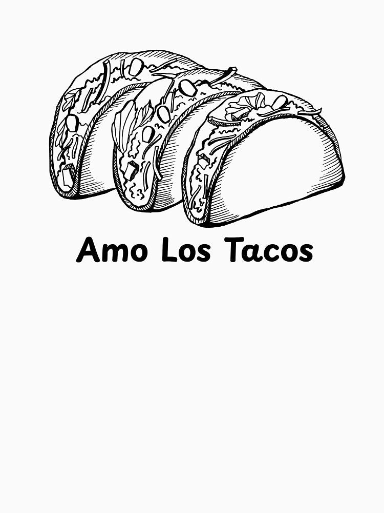 Amo Los Tacos by ProEf Unisex , , , Long Sleeve Tee