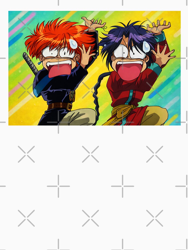 Tamahome and Tasuki Fushigi Yuugi by CrushArt1 Unisex , , , Long Sleeve Tee